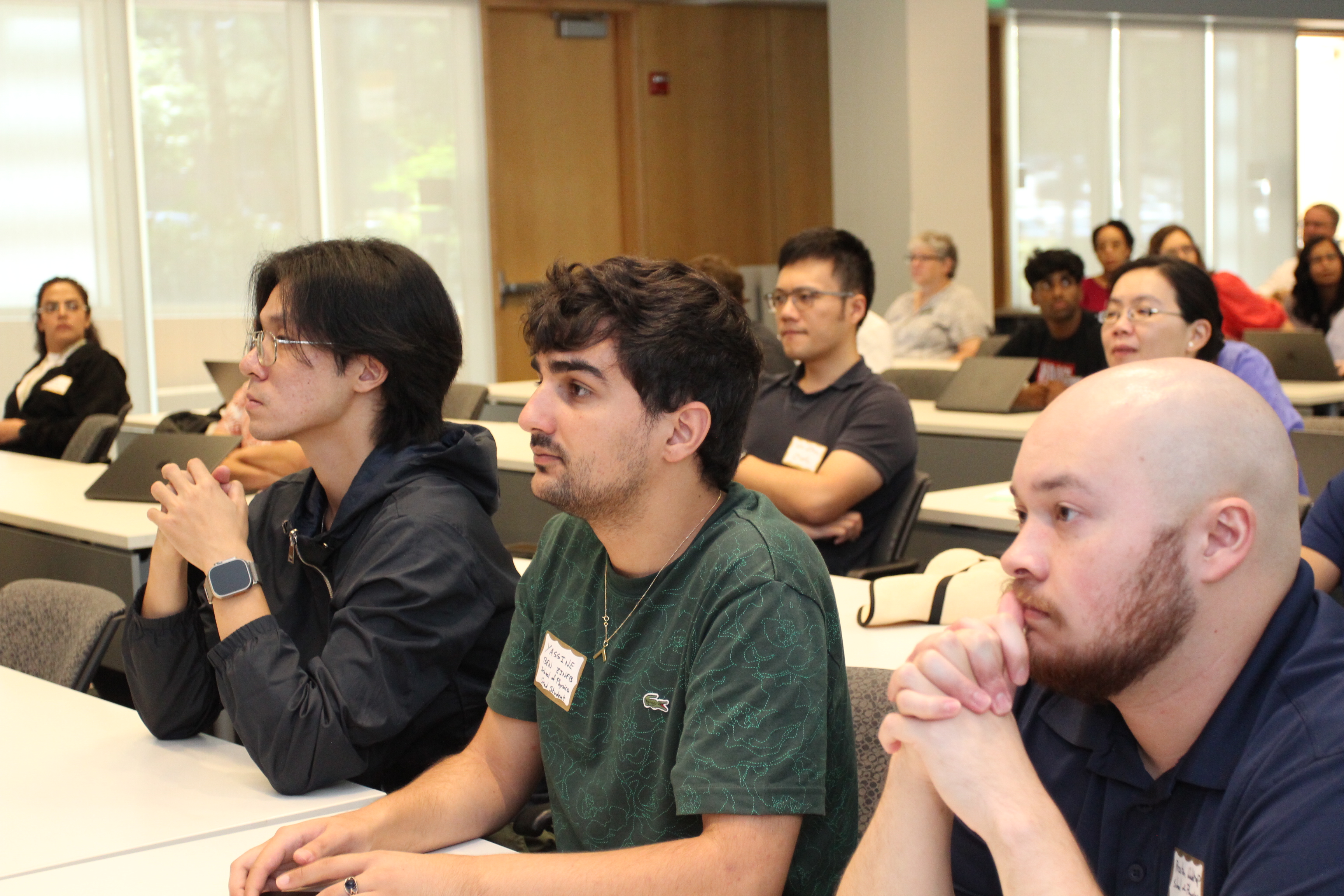 The AI4Science Center launch event was held August 26, 2025.