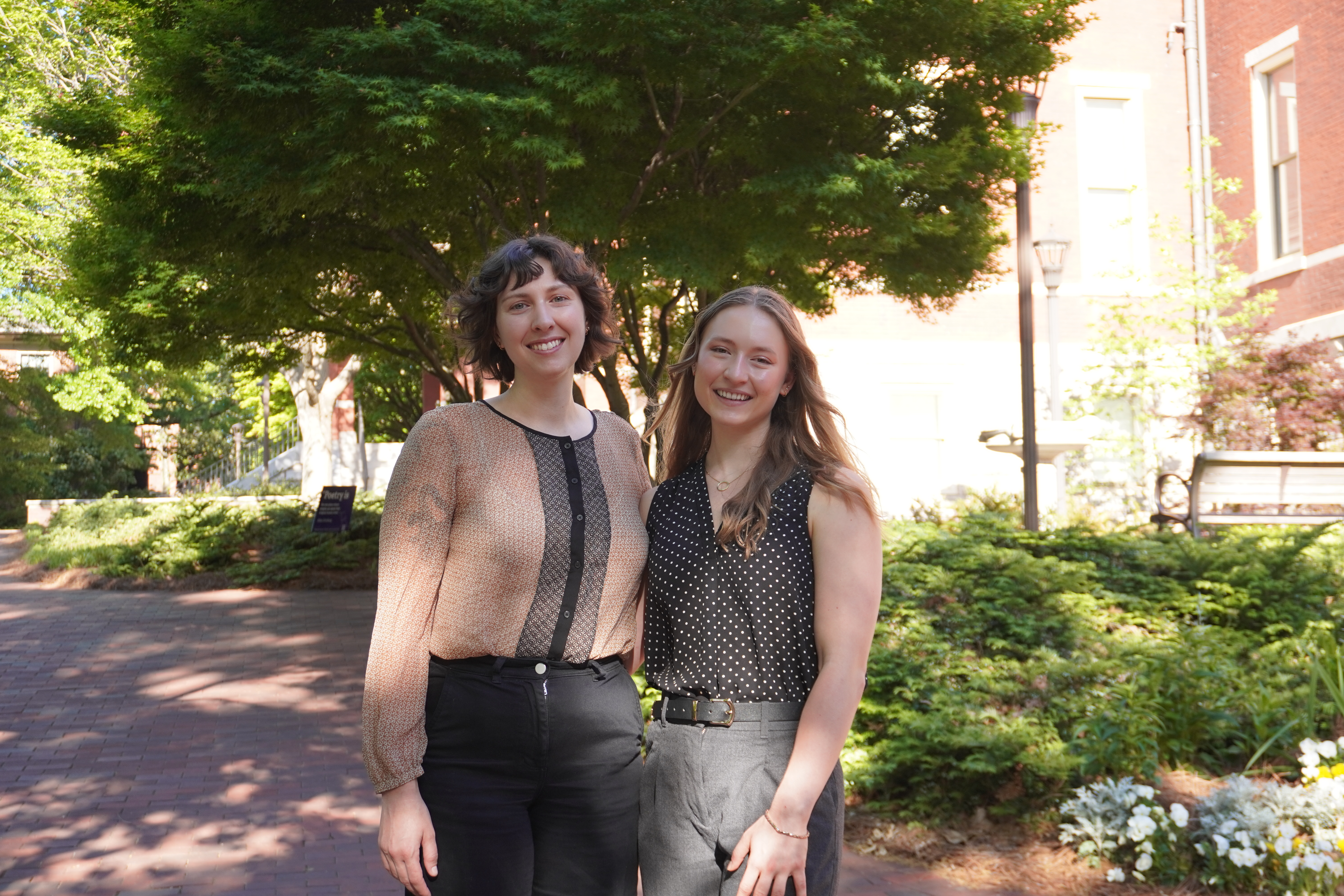 Truman Scholar with Assistant Director, Prestigious Fellowships