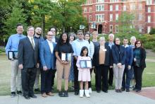 Spring Sciences Celebration Honorees